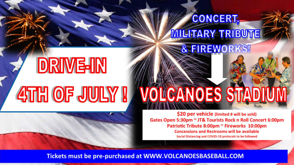 Drive-In 4th of July at Volcanoes Stadium in Keizer โ Oregon Department Drive-In 4th of July at Volcanoes Stadium in Keizer โ Oregon Department