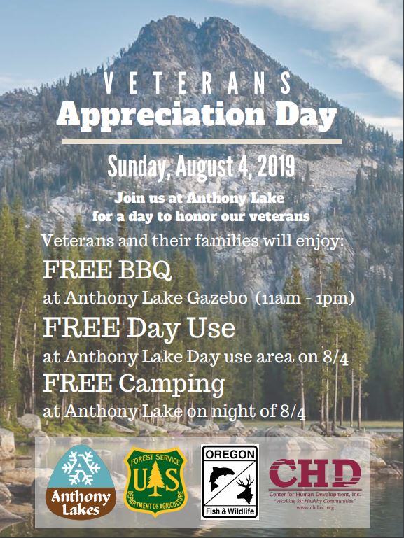 Veterans Appreciation Day in North Powder Oregon Department of