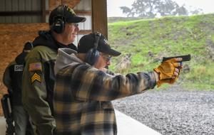 Veterans on target at LCSO shooting event