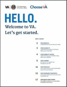 Veterans, family members have single page to get started for VA benefits, services information