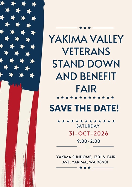 2026 Yamika Valley Stand Down Informational Graphic